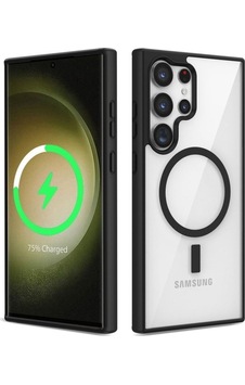 Galaxy S23 Ultra Kılıf M-safe Wireless Şarj Özellikli Silikon Zore Ege Kapak Siyah Galaxy S23 Ultra Kılıf M-safe Wireless Şarj Özellikli Silikon Zore Ege Kapak Siyah