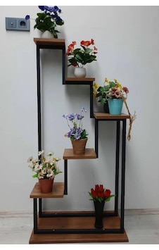 Merdiven Çiçeklik, Saksılık, Balkon Bahçe Dekor Merdiven Çiçeklik, Saksılık, Balkon Bahçe Dekor