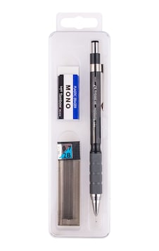 Tombow Sh-300 Grip 0.7 Mm Plastik Kutulu Set - Siyah Tombow Sh-300 Grip 0.7 Mm Plastik Kutulu Set - Siyah