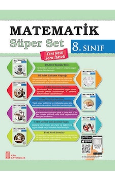 Ata Yayıncılık 8. Sınıf Matematik Süper Set Ata Yayıncılık 8. Sınıf Matematik Süper Set