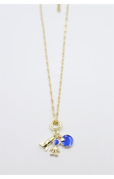 Charm Kolye - Altın Çok Renkli 61420002 Charm Kolye - Altın Çok Renkli 61420002