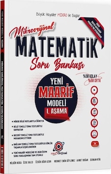 Orijinal Mikro Tyt Matematik Maarif Modeli 1. Aşama Soru Bankası Orijinal Mikro Tyt Matematik Maarif Modeli 1. Aşama Soru Bankası