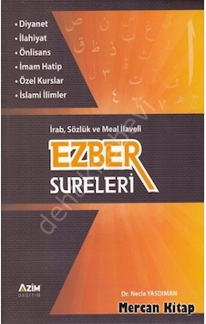 Ezber Sureleri Irab Sözlük Ve Meal Ilaveli Necla Yasdıman
