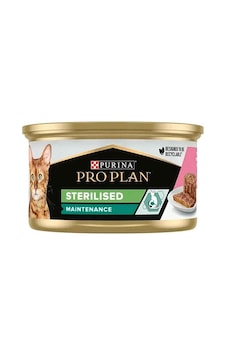 Purina Pro Plan Sterilised Somonlu Kısırlaştırılmış Yetişkin Kedi Maması 12 x 85 G Purina Pro Plan Sterilised Somonlu Kısırlaştırılmış Yetişkin Kedi Maması 12 x 85 G