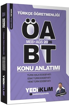 Yediiklim 2026 Meb Ags Öabt Türkçe Öğretmenliği Türk Halk Edebiyatı Eski Türk Edebiyatı Yeni Türk Edebiyatı Konu Anlatımı Yediiklim 2026 Meb Ags Öabt Türkçe Öğretmenliği Türk Halk Edebiyatı Eski Türk Edebiyatı Yeni Türk Edebiyatı Konu Anlatımı