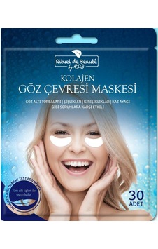 Rituel De Beaute Kolajen Göz Çevresi Maskesi 30'Lu Rituel De Beaute Kolajen Göz Çevresi Maskesi 30'Lu