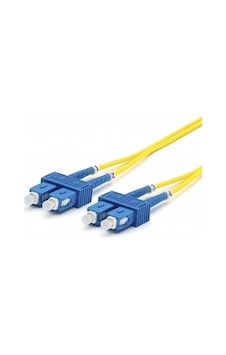 Fibre Fiber Optik Patch Cord Kablo Dublex SM SC-SC 100MT Fibre Fiber Optik Patch Cord Kablo Dublex SM SC-SC 100MT