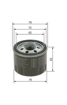 Ford Focus 4 Yag Filtresi 1.0 2019-2024 Bosch F026407279 Ford Focus 4 Yag Filtresi 1.0 2019-2024 Bosch F026407279