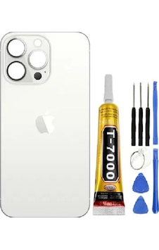 Apple İphone 13 Pro Arka Kapak + Tamir Seti + B7000 Yapıştırıcı Gümüş Apple İphone 13 Pro Arka Kapak + Tamir Seti + B7000 Yapıştırıcı Gümüş