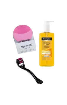 Sivilce Karşıtı Cilt Temizleme Jeli + Forever Cilt Temizleme&masaj Aleti+ Derma Roller Sivilce Karşıtı Cilt Temizleme Jeli + Forever Cilt Temizleme&masaj Aleti+ Derma Roller