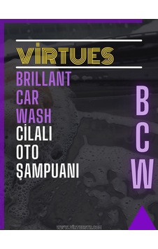 Vırtues Bcw Cilalı Oto Şampuanı 5Lt. Vırtues Bcw Cilalı Oto Şampuanı 5Lt.