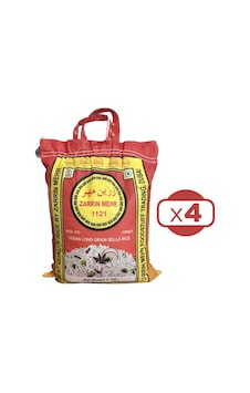 Zarrin Mehr 1121 Basmati Pirinç 4 x 5 KG Zarrin Mehr 1121 Basmati Pirinç 4 x 5 KG