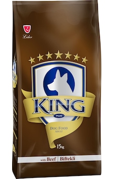 King Biftekli Yetişkin Köpek Maması 15 Kg King Biftekli Yetişkin Köpek Maması 15 Kg