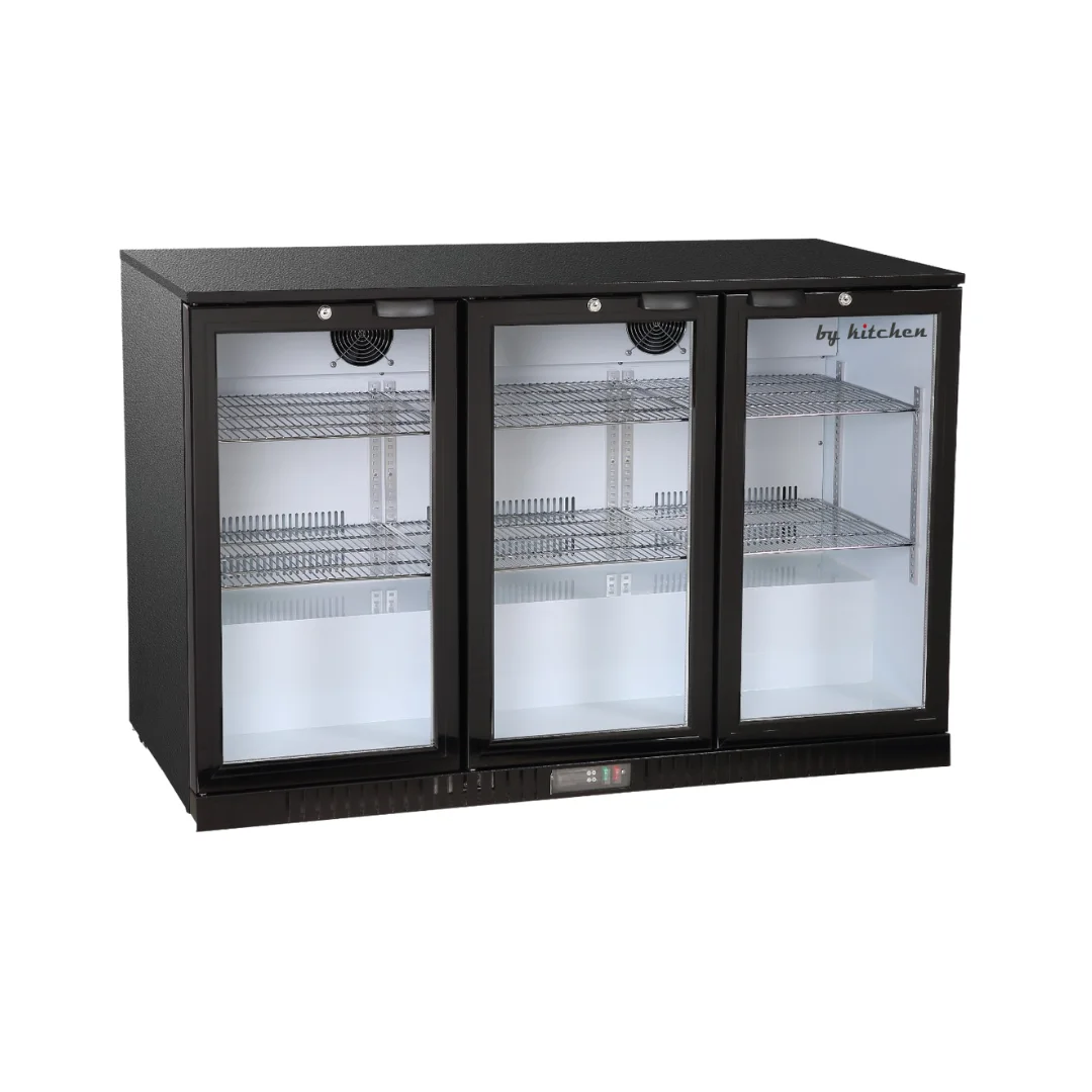 Dbb-350 Bar Arkası Şişe Soğutucu Dolap, Üç Kapılı, 135x50x87 Cm