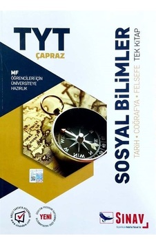 TYT Çapraz Mf Öğrencileri İçin Sosyal Bilimler Tek Kitap / Kol... TYT Çapraz Mf Öğrencileri İçin Sosyal Bilimler Tek Kitap / Kol...