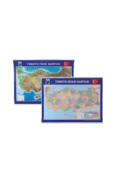 Gülpaş Çıtalı Türkiye Siyasi ve Fiziki Haritası 70 x 100 CM Gülpaş Çıtalı Türkiye Siyasi ve Fiziki Haritası 70 x 100 CM