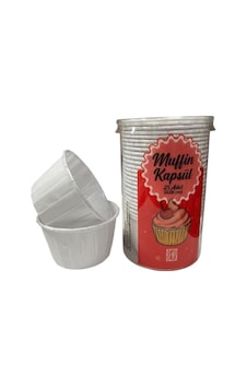 Cupcake/muffin /suffle Kek Kapsülü Beyaz 25 Li Cupcake/muffin /suffle Kek Kapsülü Beyaz 25 Li