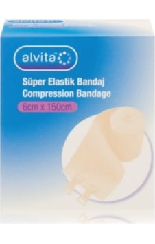 Alvita Süper Elastik Bandaj 6 x 150 CM