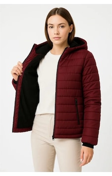 Butik İstanbul Şişme Kapüşonlu Fermuarlı Mont Su Itici Kapitone Astarlı Kumaş Cepli Kışlık Rahat Kalıp - Bordo Butik İstanbul Şişme Kapüşonlu Fermuarlı Mont Su Itici Kapitone Astarlı Kumaş Cepli Kışlık Rahat Kalıp - Bordo