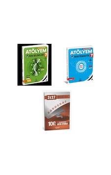 2027 Arı 7 Sınıf Fen Fenito Bilimleri Atölyem Güncel + Matematik Matemito Atölyem-güncel Soru + Ankapade 3'lü Set 2027 Arı 7 Sınıf Fen Fenito Bilimleri Atölyem Güncel + Matematik Matemito Atölyem-güncel Soru + Ankapade 3'lü Set