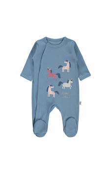 Civil Baby Unicorn Baskılı 1-9 Ay Tulum - Mavi Buz Mavi Civil Baby Unicorn Baskılı 1-9 Ay Tulum - Mavi Buz Mavi
