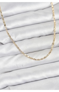 Cm 14k Gold Renk Lazer İnce Zincirli Kadın Kolye 001 - Beyaz Cm 14k Gold Renk Lazer İnce Zincirli Kadın Kolye 001 - Beyaz