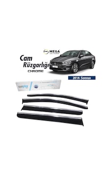 Fiat Egea Krom Cam Rüzgarlığı Sunplex 2014- Sonrası