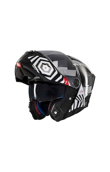 Mt Atom 2 Sv Strange 2 B2 Parlak Çene Açılır Kask Siyah - Beyaz Mt Atom 2 Sv Strange 2 B2 Parlak Çene Açılır Kask Siyah - Beyaz
