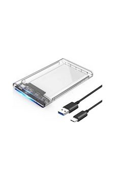 Şeffaf 2.5 Hdd Ssd Usb 3.0 Type C 3.1 Kutusu 4389P Hard Disk Harici Şeffaf 2.5 Hdd Ssd Usb 3.0 Type C 3.1 Kutusu 4389P Hard Disk Harici