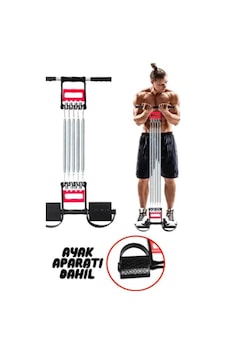 3'ü 1 Arada El Ayak Göğüs Fitness Yayı Sarı 3'ü 1 Arada El Ayak Göğüs Fitness Yayı Sarı