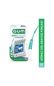 Gum Soft Picks Eğimli Ara Yüz Fırçası 60 Adet Gum Soft Picks Eğimli Ara Yüz Fırçası 60 Adet