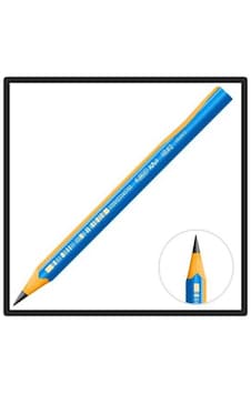 Bic Kids Jumbo Kurşun Kalem Üçgen Mavi Alıştırma Kalemi - 6 Adet Siyah Bic Kids Jumbo Kurşun Kalem Üçgen Mavi Alıştırma Kalemi - 6 Adet Siyah