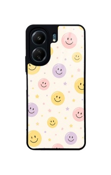 Xiaomi Poco C65 Kılıf Kamera Korumalı Desenli Zore Lusi Kapak Xiaomi Poco C65, Cep Telefonu Kılıfları Zore - Gülen Yüzler