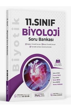 Biyotik Yayınları 11.Sınıf Maarif Model Biyoloji Soru Bankası Biyotik Yayınları 11.Sınıf Maarif Model Biyoloji Soru Bankası