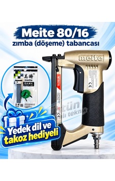 Meite 80/16 Zımba Döşeme Tabancası - Yedek Dil Ve Takoz Hediyelidir