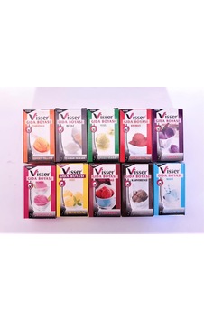 Visser Toz Gıda Boyası 10 Lu Paket 10 Renk