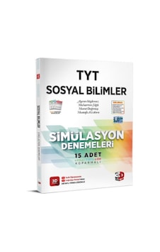 3D Yayınları TYT Sosyal Bilimler Simülasyon Denemeleri - 3d tyt d 3D Yayınları TYT Sosyal Bilimler Simülasyon Denemeleri - 3d tyt d