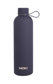 Noki Lacivert Çelik Matara Vidalı Kapak Soft Touch / 730 Ml Lacivert Noki Lacivert Çelik Matara Vidalı Kapak Soft Touch / 730 Ml Lacivert