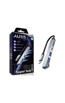 5-in-1 Usb-c Super Hub Usb 3.0 - Hızlı Ve Çok Yönlü Çözüm
