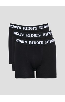Riders By Lee Regular Fit Siyah Erkek 3'lü Boxer L003761-001 Riders By Lee Regular Fit Siyah Erkek 3'lü Boxer L003761-001