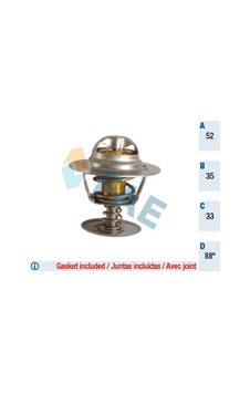 Fae 5305188 Termostat 88 Escort Focus Mondeo Connect 1.8d-1.8tdcı 89 07 Transıt 2.5d 1634617 - Fae 5305188 Termostat 88 Escort Focus Mondeo Connect 1.8d-1.8tdcı 89 07 Transıt 2.5d 1634617 -