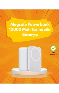 Ultra Kompakt Ve Güçlü Magsafe Powerbank 10000 Mah İle Kablosuz Şarj Deneyimi 3855796 Ultra Kompakt Ve Güçlü Magsafe Powerbank 10000 Mah İle Kablosuz Şarj Deneyimi 3855796