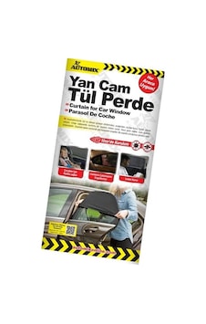 Automix Araba Araç Otomobil Oto Güneş Koruyucu Gölge Yan Cam Pencere Tül Perde Güneşliği 1 Adet Automix Araba Araç Otomobil Oto Güneş Koruyucu Gölge Yan Cam Pencere Tül Perde Güneşliği 1 Adet