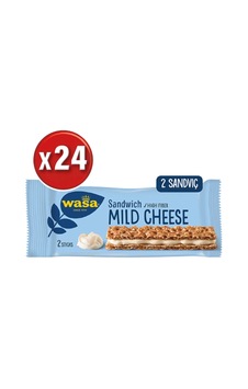 Wasa Krem Peynirli Sandviç Mild Cheese Sandwich 24 x 30 G Wasa Krem Peynirli Sandviç Mild Cheese Sandwich 24 x 30 G