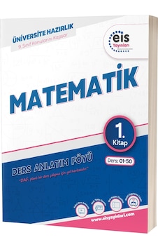 Eis Yks Daf Matematik 1. Kitap Mavi Seri Ders Anlatım Föyü
