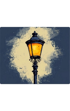 Sokak Lambası Baskılı Mousepad 17,5x21,5 Cm Sokak Lambası Baskılı Mousepad 17,5x21,5 Cm