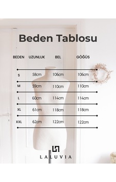 Laluvia Ekru Saç Örgü Kollu Mont - 5003 Laluvia Ekru Saç Örgü Kollu Mont - 5003