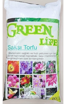 Harika Bitki Toprağı Çiçek Toprağı Green Life Torf Humus Katkılı Harika Bitki Toprağı Çiçek Toprağı Green Life Torf Humus Katkılı