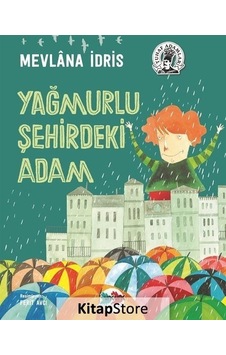 Yağmurlu Şehirdeki Adam Karton Kapak / Mevlana Idris