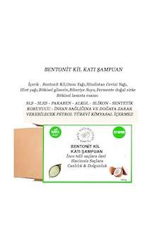 Mate Naturel Bentonit Kil Katı Şampuan 120 G